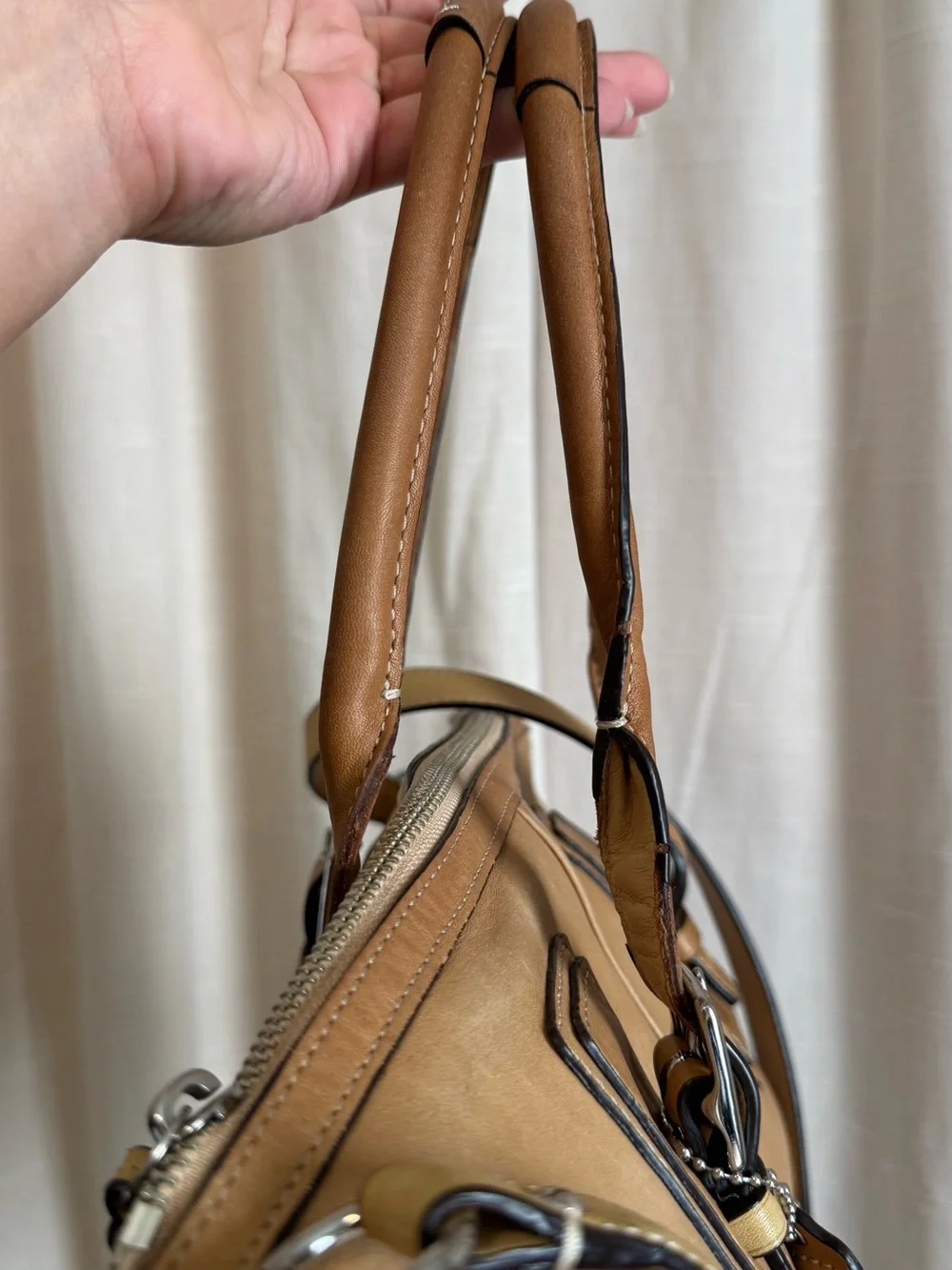 Coach shoulder satchel